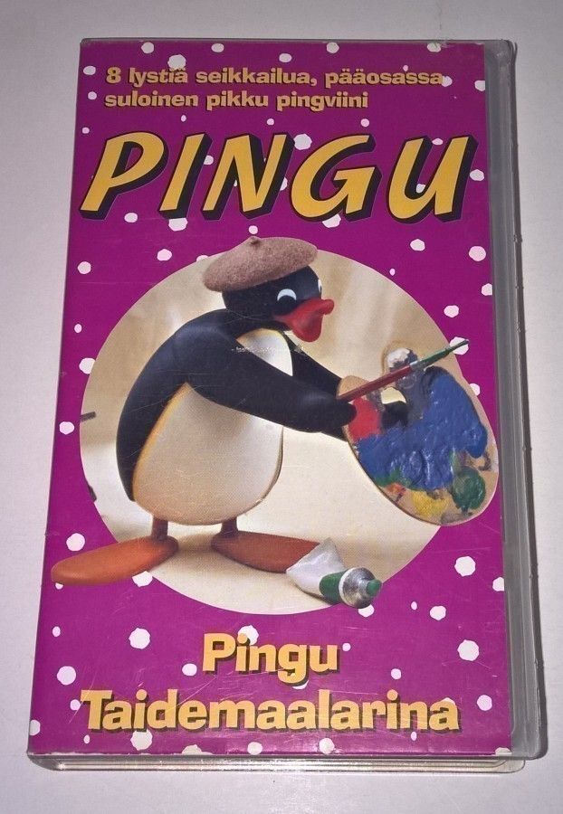 VHS Pingu Pingu taidemaalarina