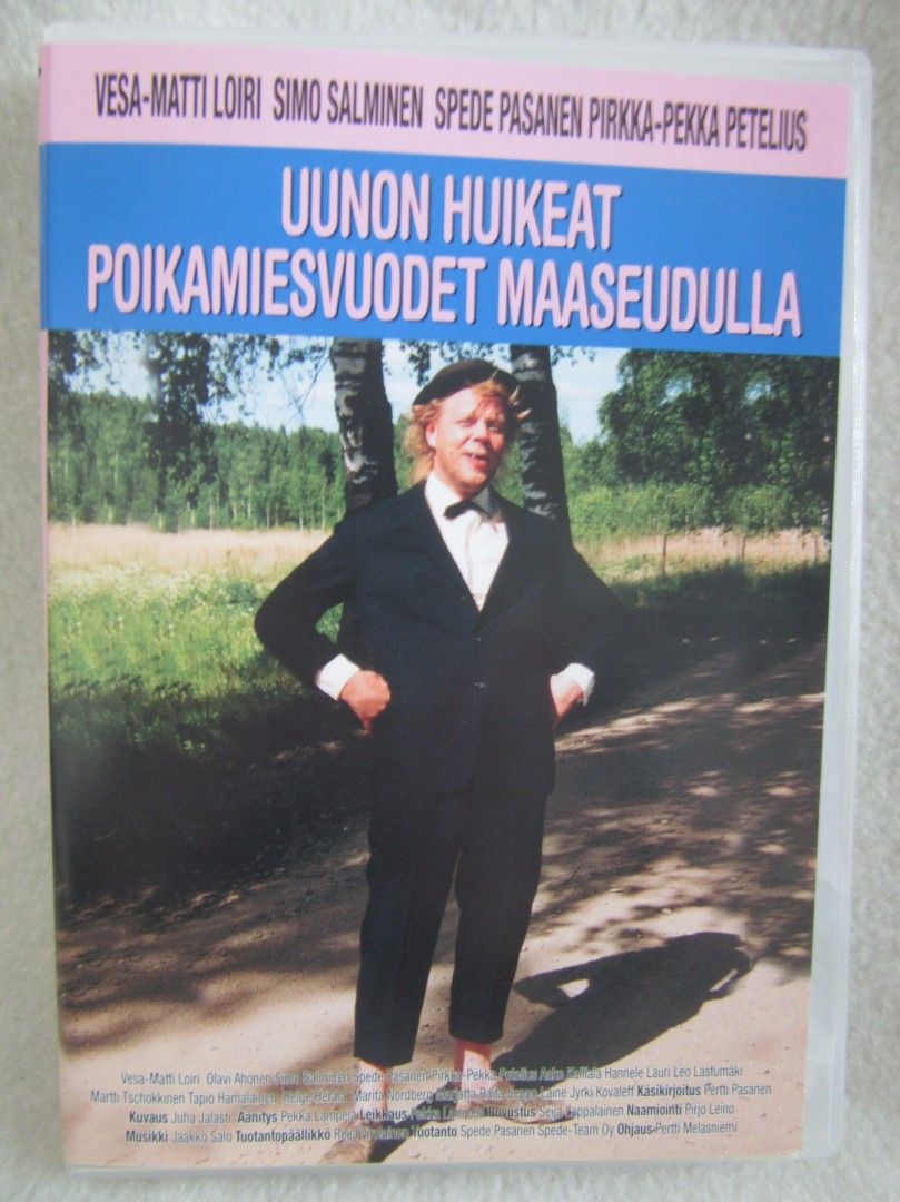 Uunon huikeat poikamiesvuodet maaseudulla dvd