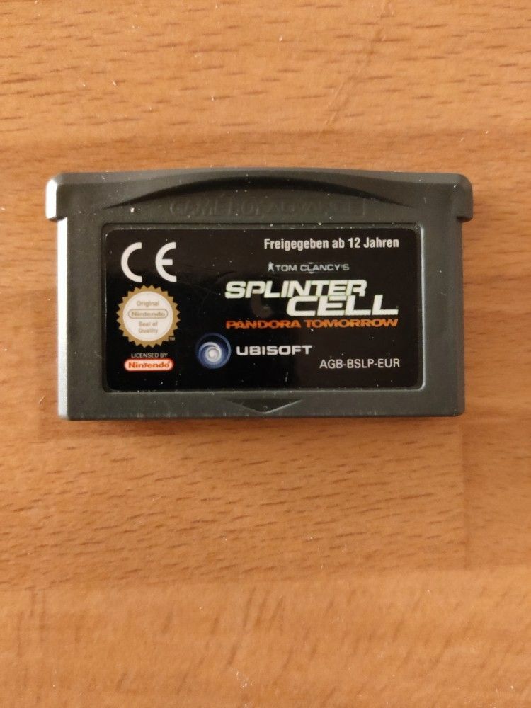 GBA Tom Clancy's Splinter Cell Pandora Tomorrow