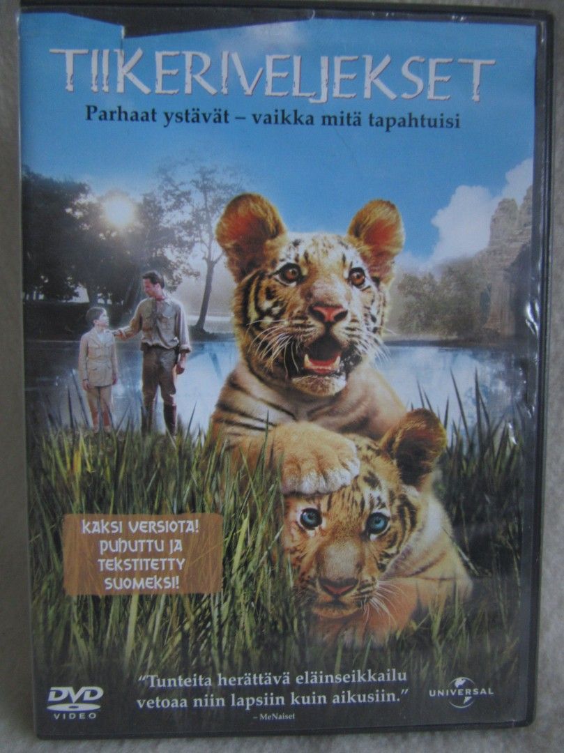 Tiikeriveljekset dvd