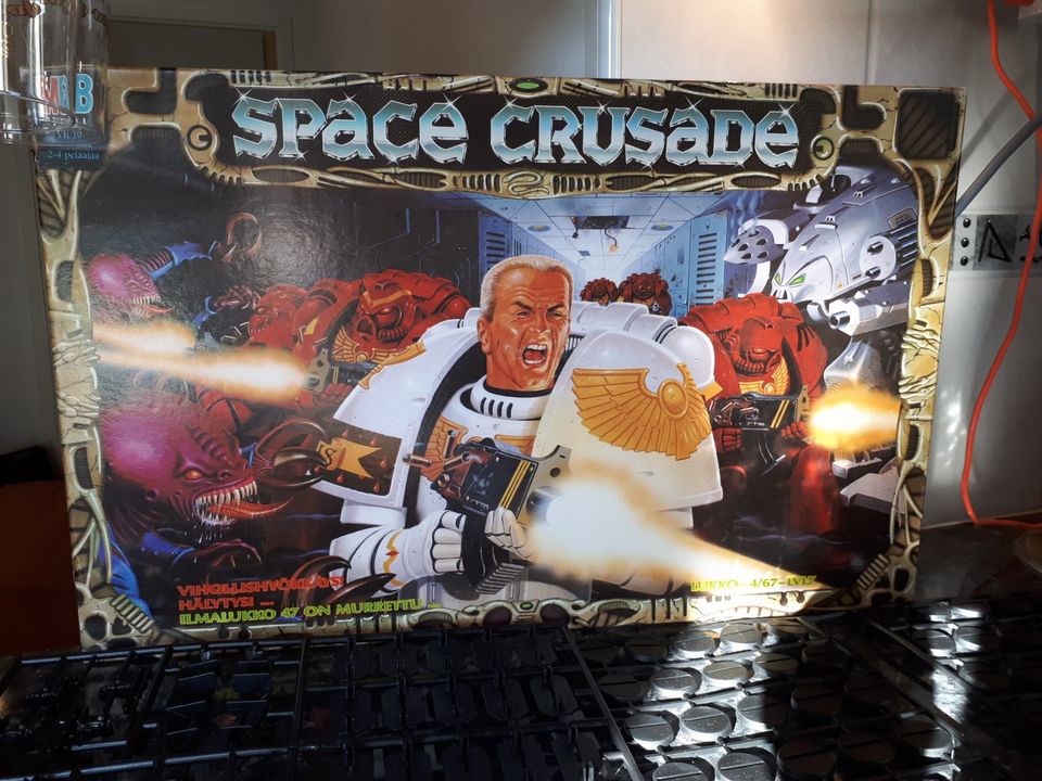 Space crusade lautapeli, osat spruceissa