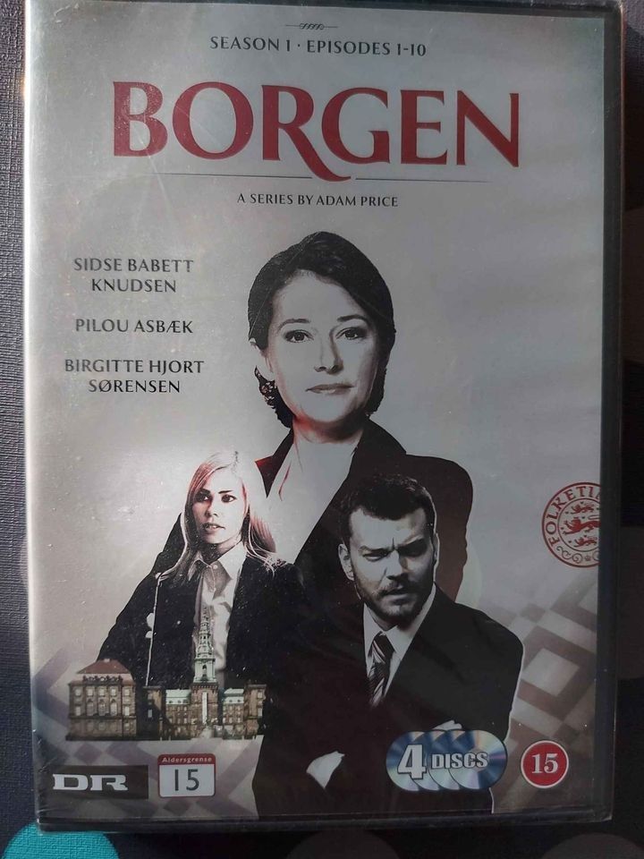 Borgen- Vallan linnake kausi 1dvd, uusi