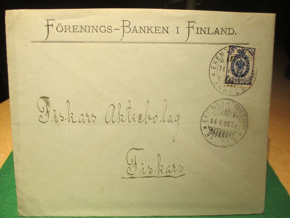 FISKARS Aktiebolag 1908, Förenings-Banken