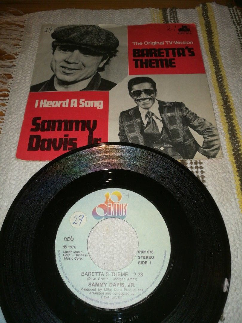 Sammy Davis Jr. 7" Baretta's theme
