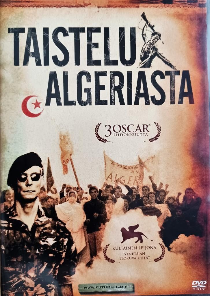 Taistelu Algeriasta DVD-elokuva