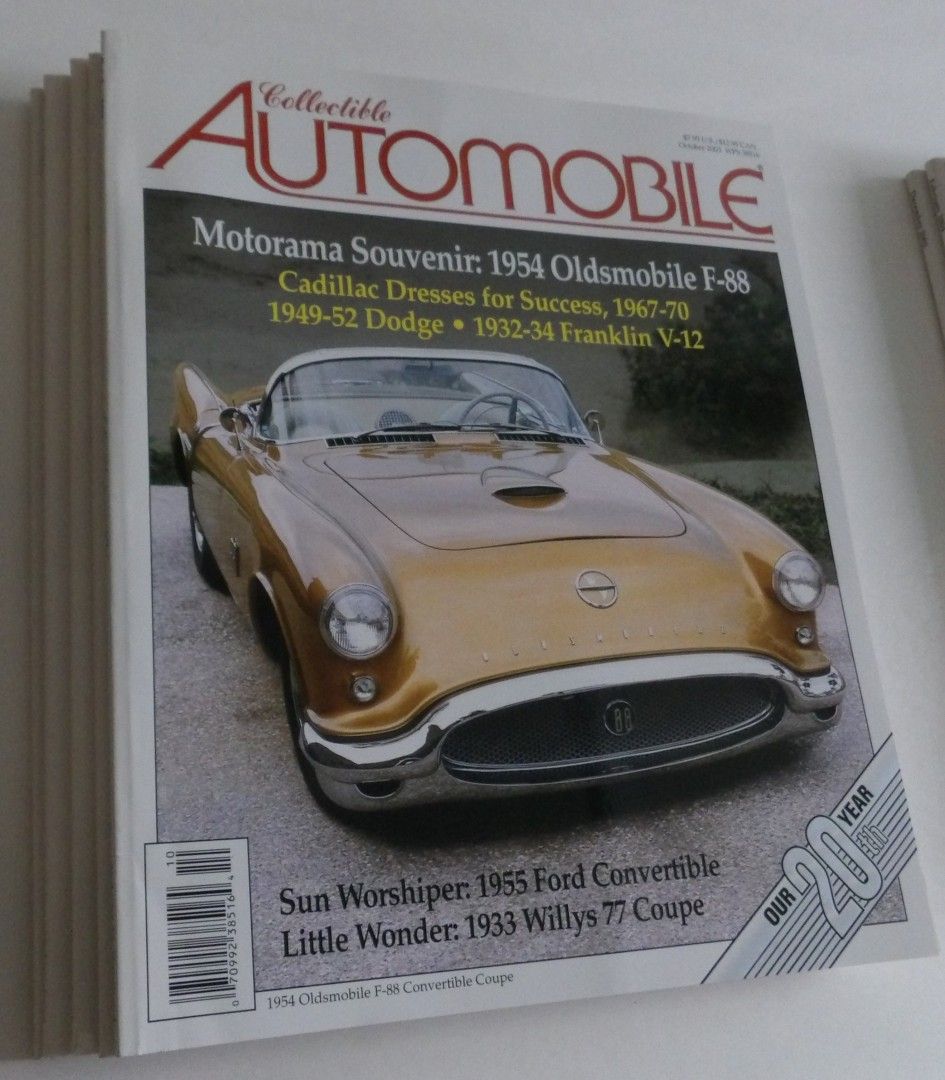 Collectible AUTOMOBILE lehden numeroita 2002-2003