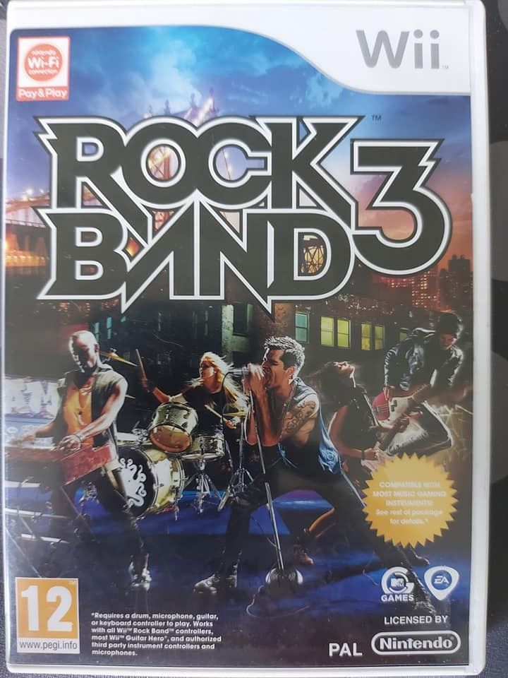 Wii Rock Band 3 CIB