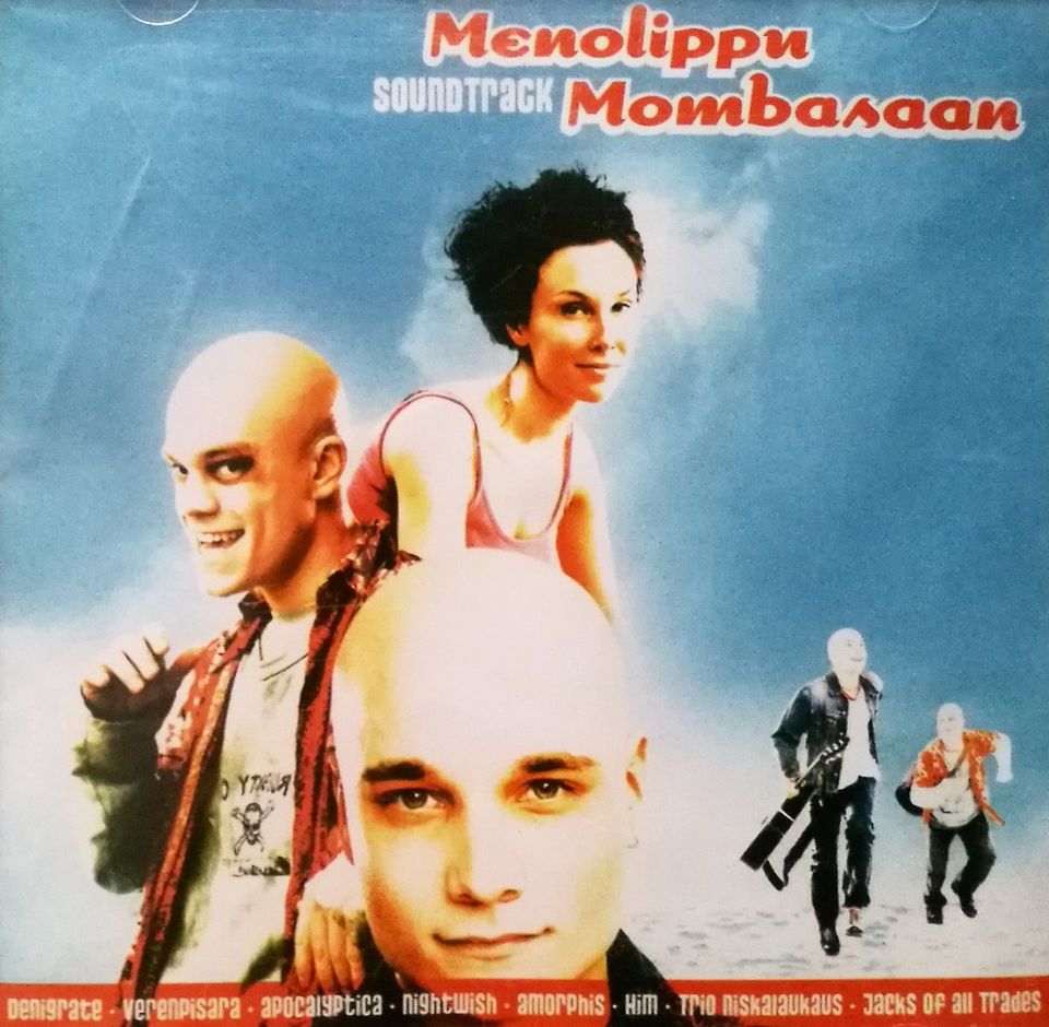 Menolippu Mombasaan Sountrack CD-levy