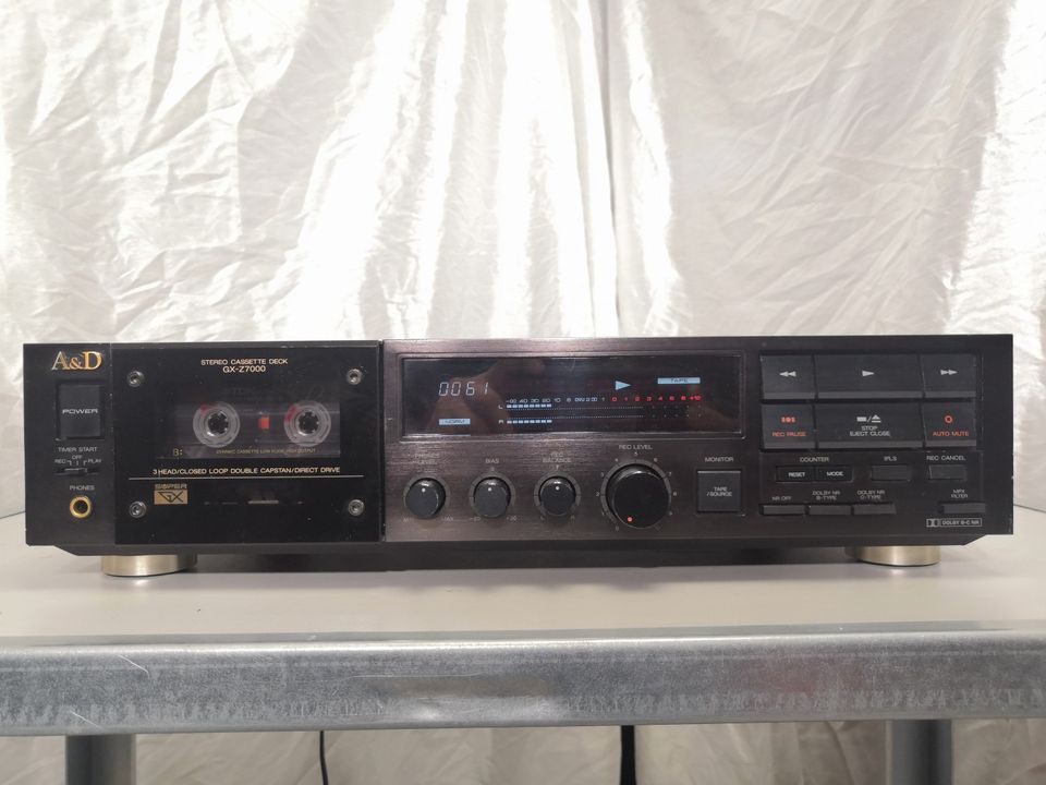 A&D GX-Z7000 (Akai GX-73) 3-Head kasettisoitin