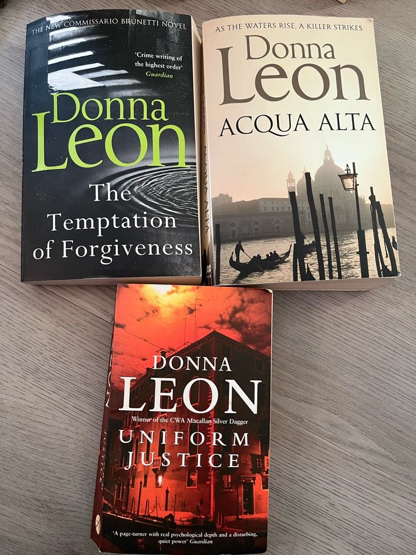 Donna Leon etc books in English