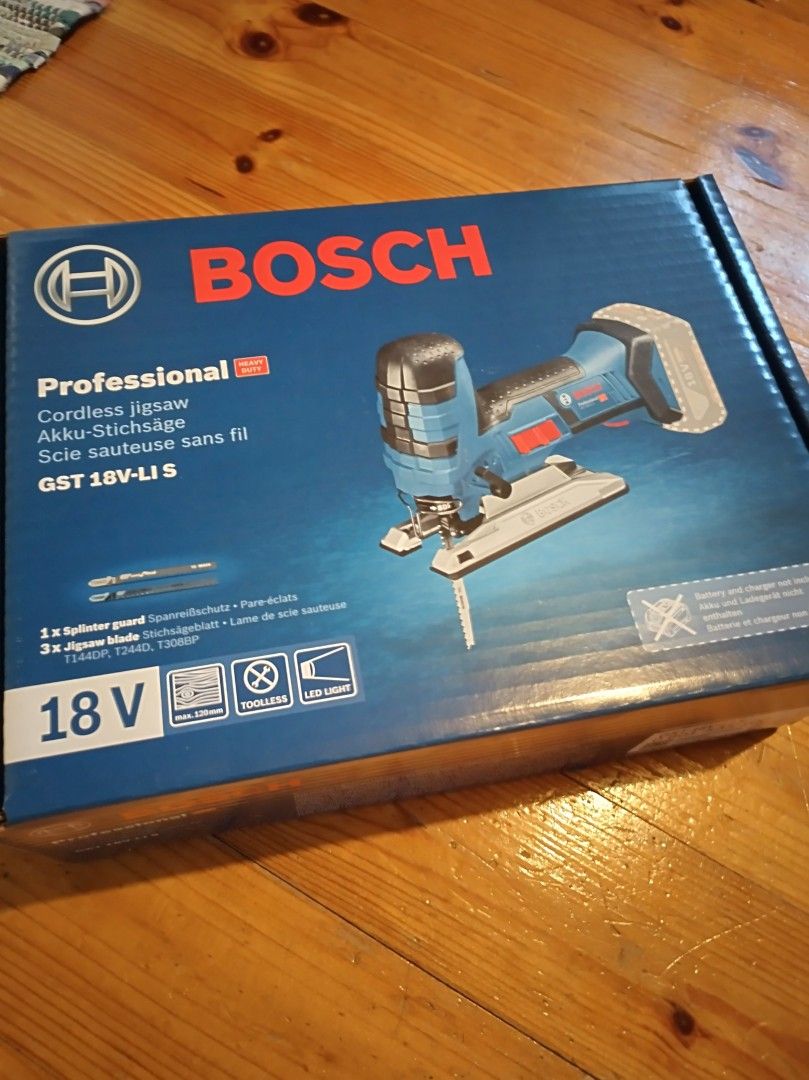 Bosch GST 18V-Li S, pistosaha