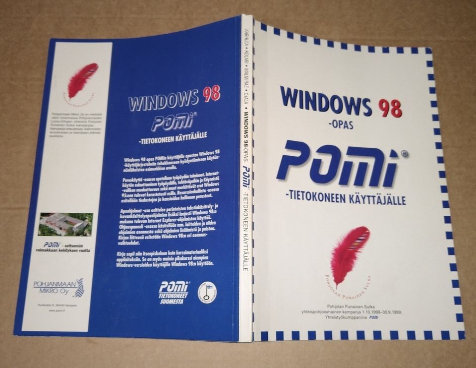 Pomi tietokoneen käyttäjälle windows 98 opas