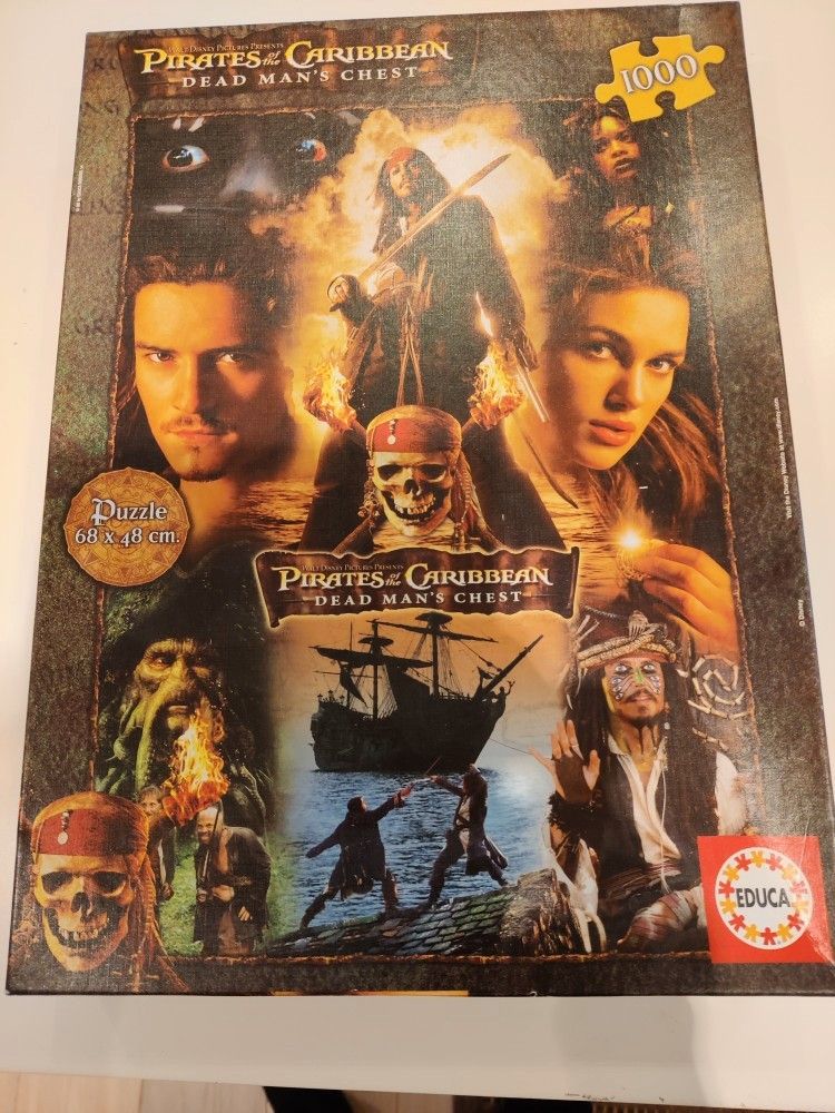 Pirates of the Caribbean palapeli 1000 palaa