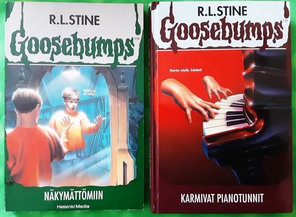 R. L. Stine Goosebumps -kirjoja
