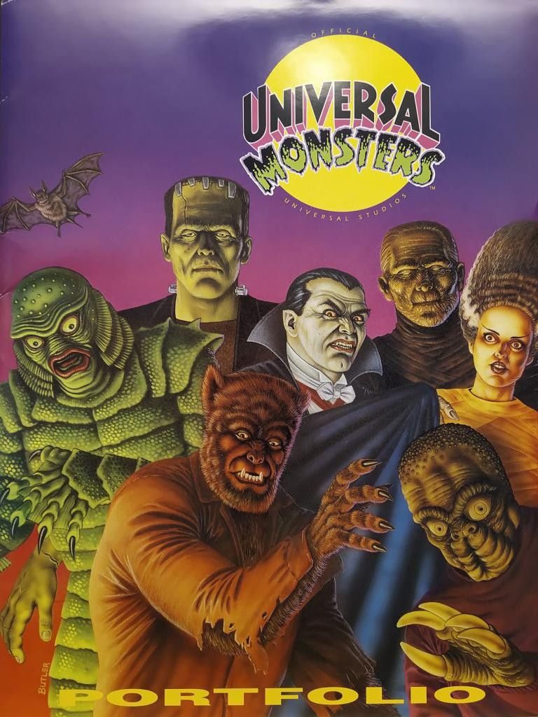 Portfolio, yms. 110 Universal Monsters