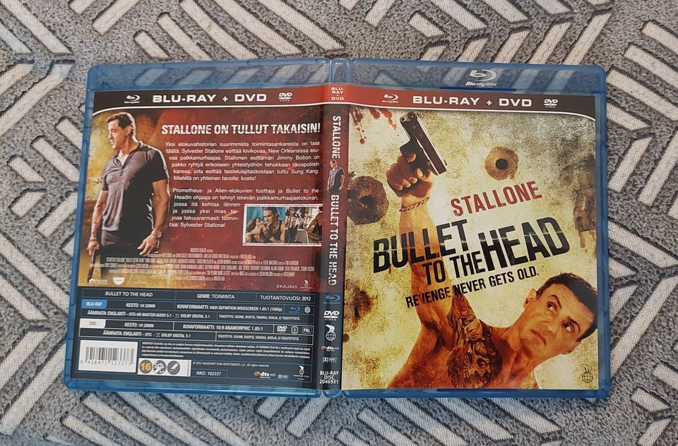 Bullet To The Head Blu-ray + DVD