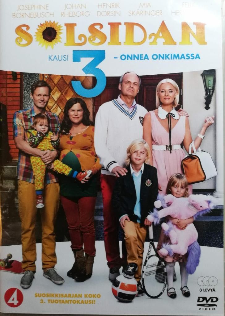 Solsidan - Onnea Onkimassa kausi 3. - DVD TV-sarja