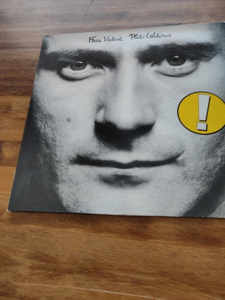 Phil Collins lp-levy