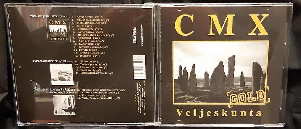 CMX - Veljeskunta Gold CD