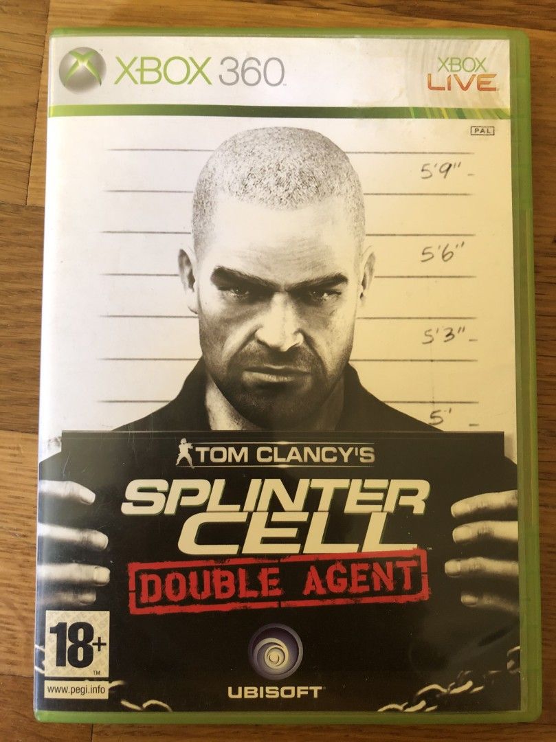 Tom Clancys Splinter Cell Double Agent Xbox 360