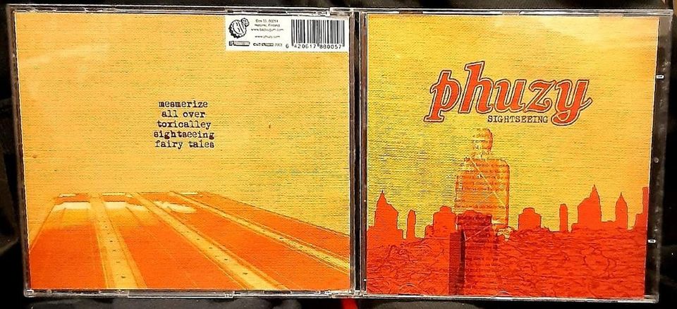 Phuzy - Sightseeing CD (Bad Vugum 2003)