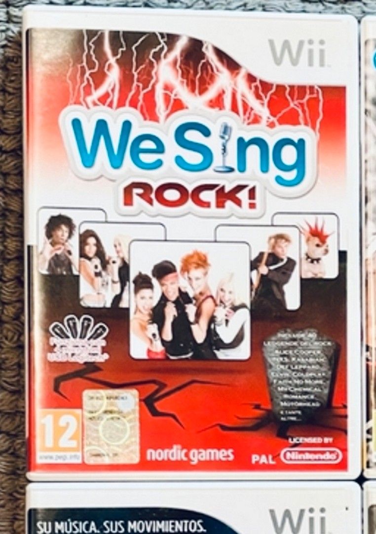 Wii We sing Rock peli uudenveroinen