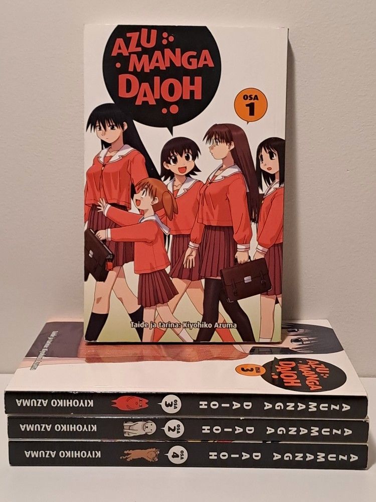 Azumanga daioh vol 1-4