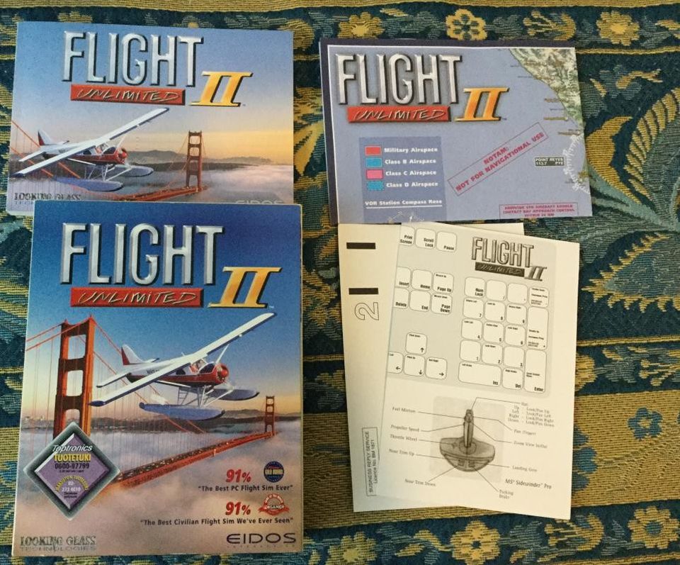 Flight Unlimited II - PC-peli klassikko