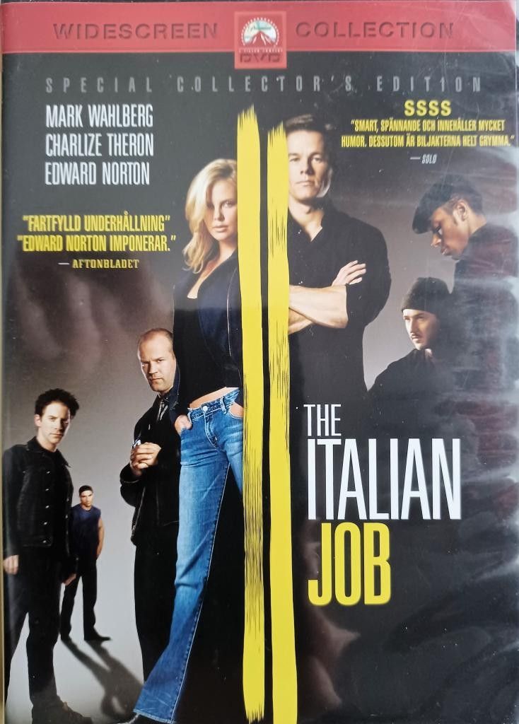 The Italian Job DVD-elokuva