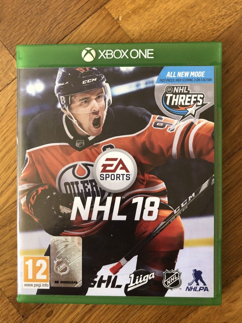 NHL 18 Xbox One peli