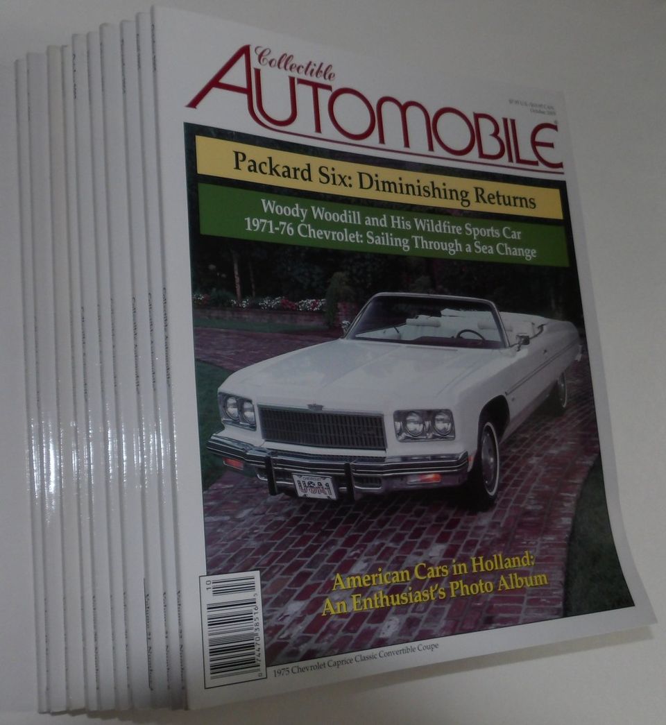 Collectible AUTOMOBILE lehden numeroita 2003-2005