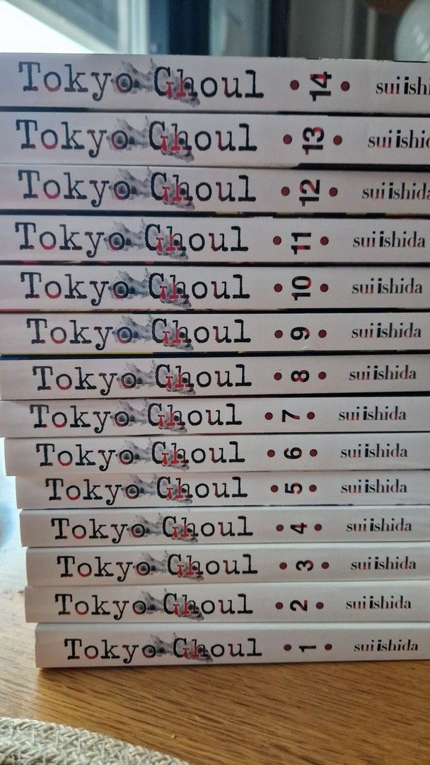 Tokyo Ghoul 1-14 suomeksi uudenveroise