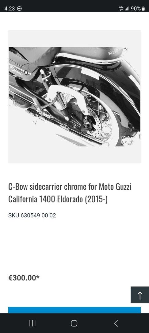 Moto Guzzi Eldorado sivulaukut