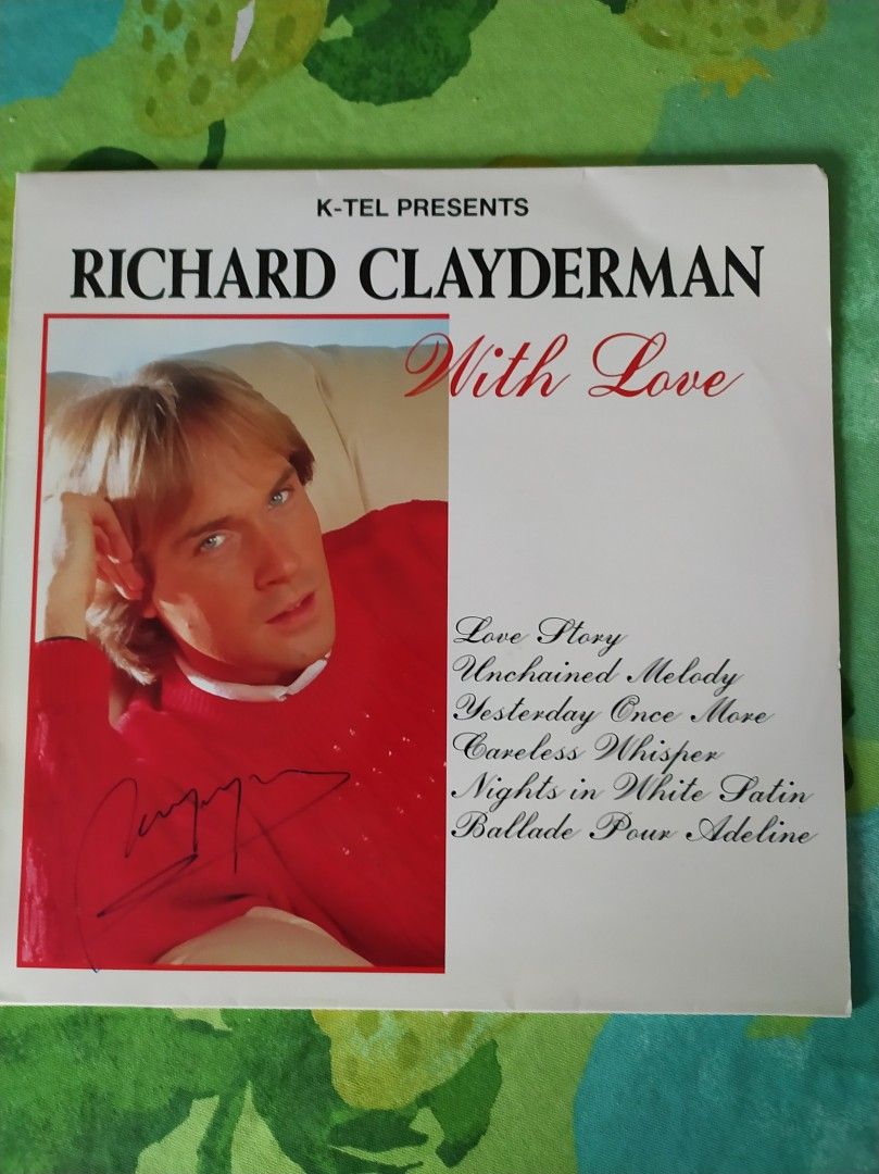 Richard Clayderman With Love LP