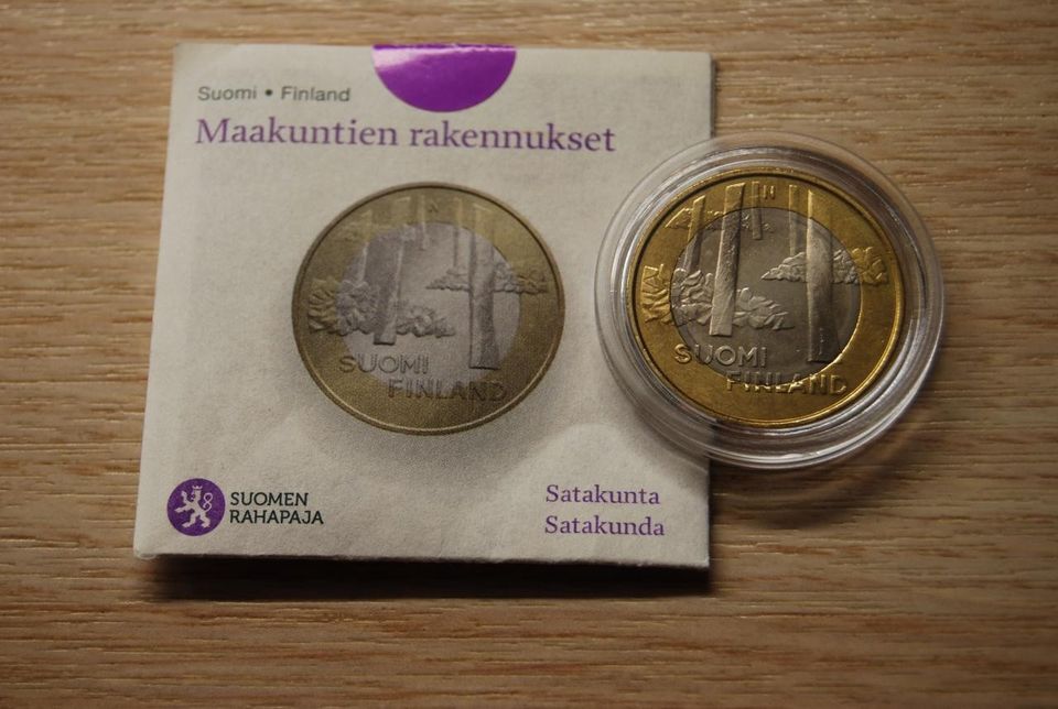 5 euro Suomi 2013 Satakunta - Sammallahd