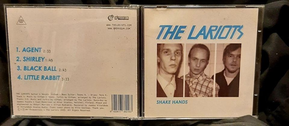 The Lariots - Shake Hands CD-EP (Bad Vugum 2009)