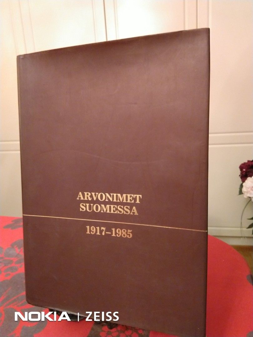 Arvonimet Suomessa 1917-1985