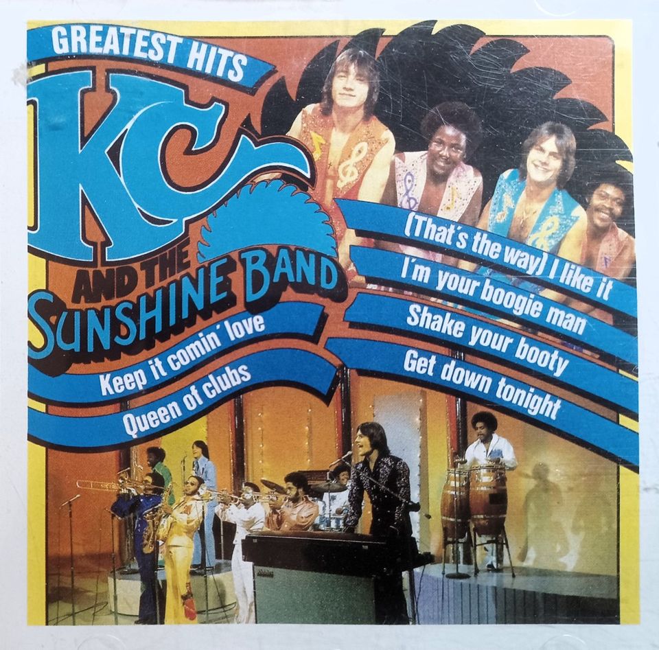 KC and The Sunshine Band Greatest Hits CD-levy