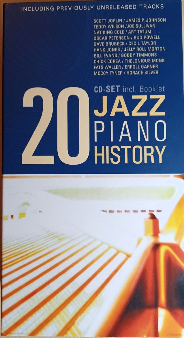 Jazz Piano History 20 CD-set kokoelma