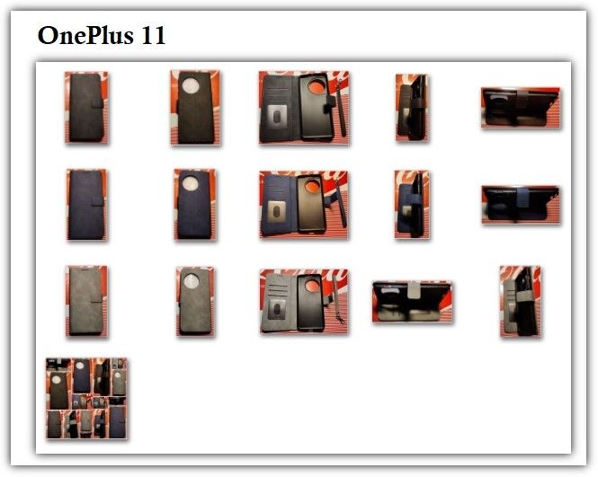OnePlus 9 - 11 -sarjat - Eri värisiä suojakuoria