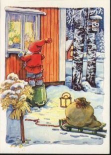 M-L Pitkäranta -joulupostikortteja
