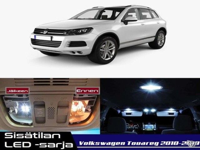 VW Touareg (7P) Sisätilan LED -muutossarja ; x21