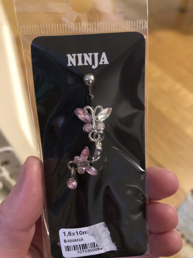Ninja napakoru perhonen avaamaton paketti