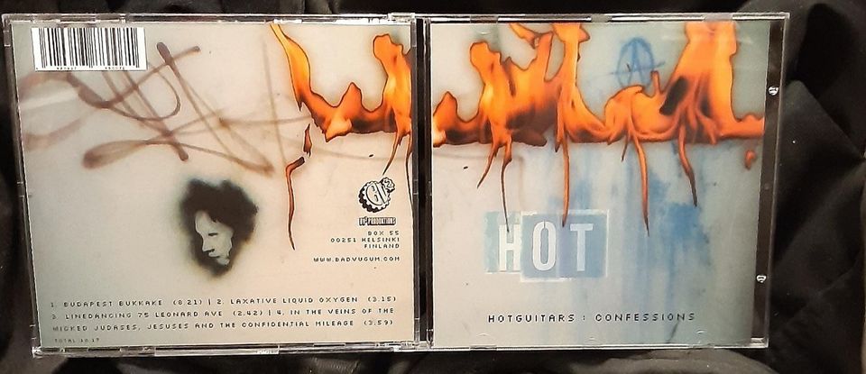 Hotguitars - Confessions CD-EP (Bad Vugum 2004)