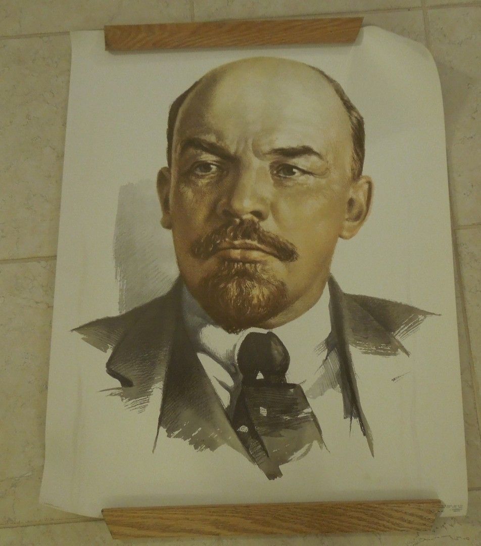 V.I. Lenin juliste 80 x 63 cm