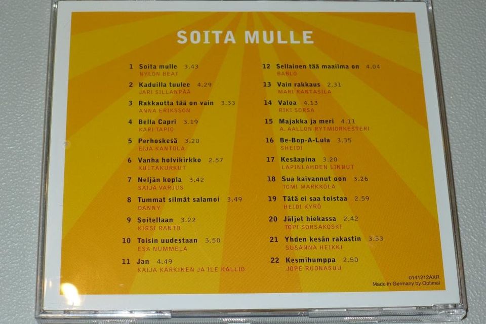 CD Soita mulle