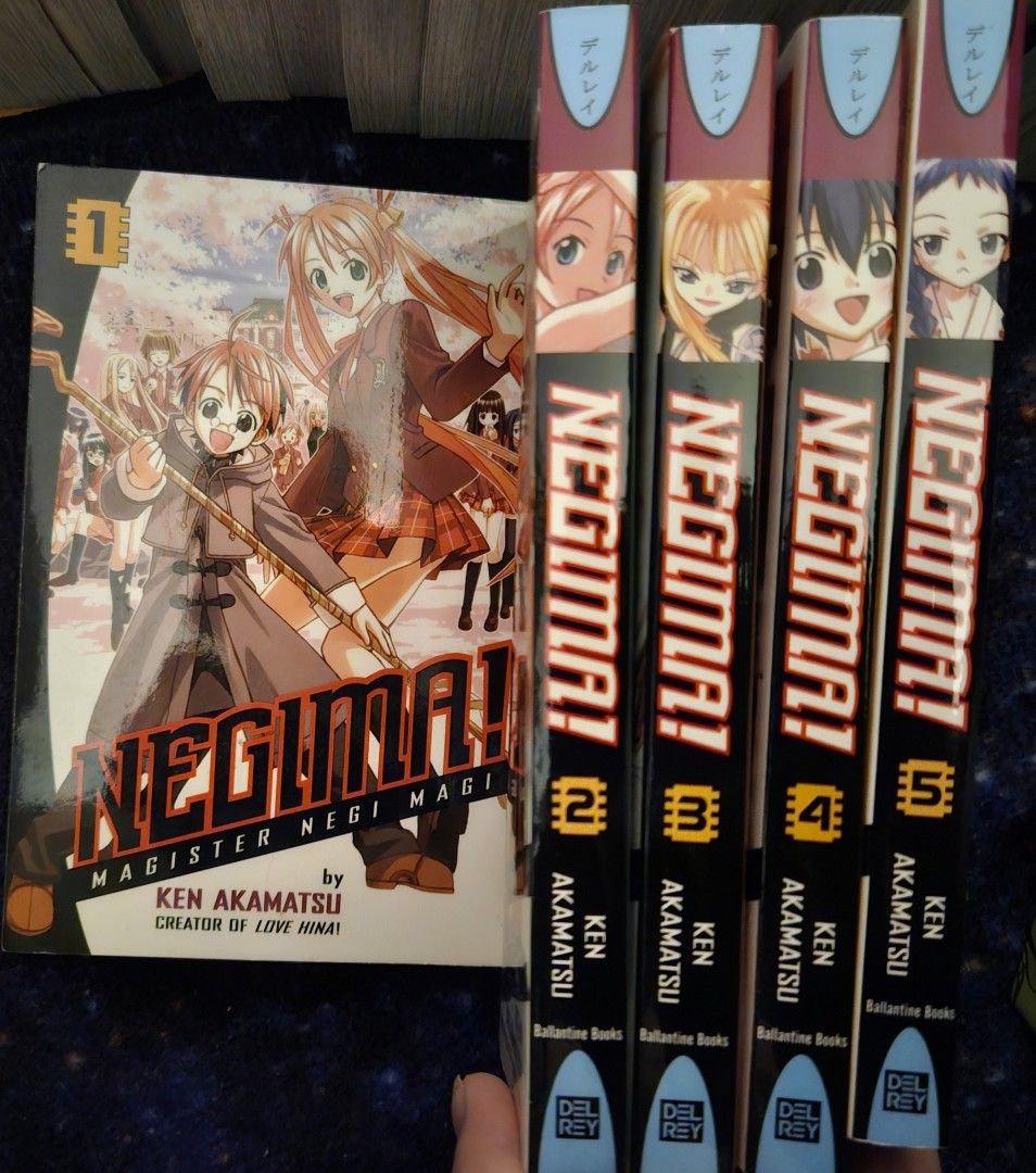 Negima 1-5