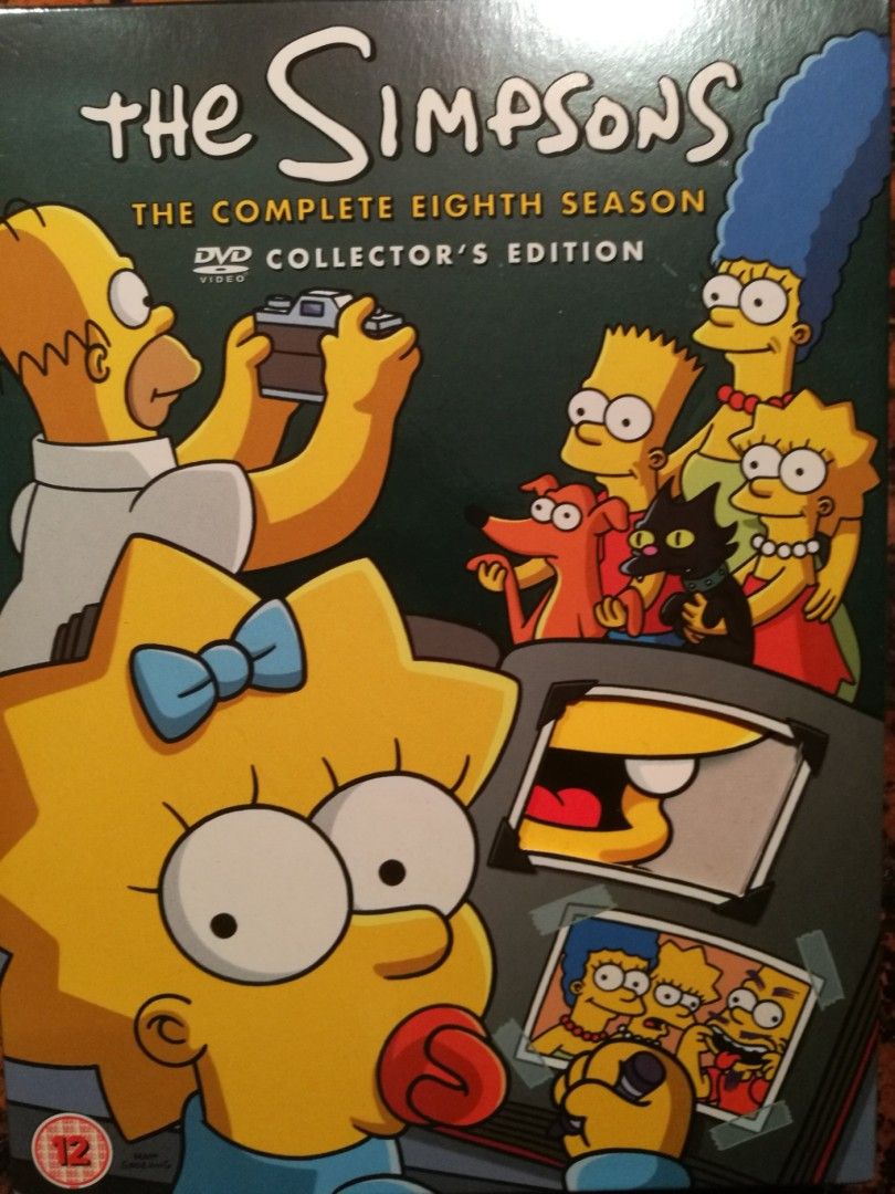 The Simpsons kausi 8, DVD-boxi
