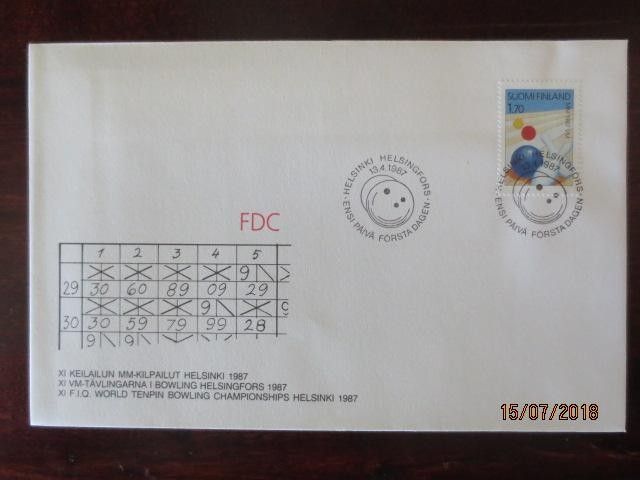 FDC Keilailun MM 1987