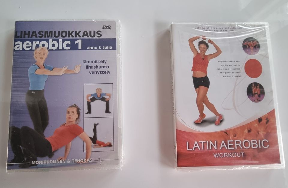 Lihasmuokkaus aerobic ja Latin aerobic dvd